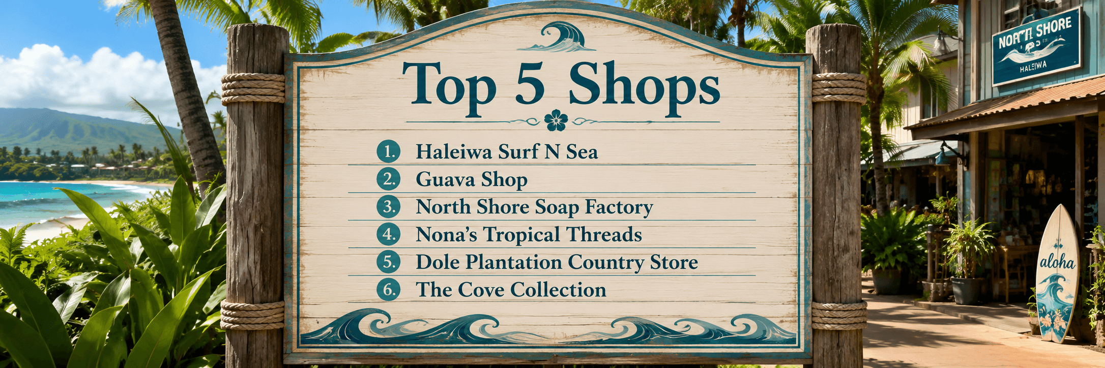 Top 5 Shops